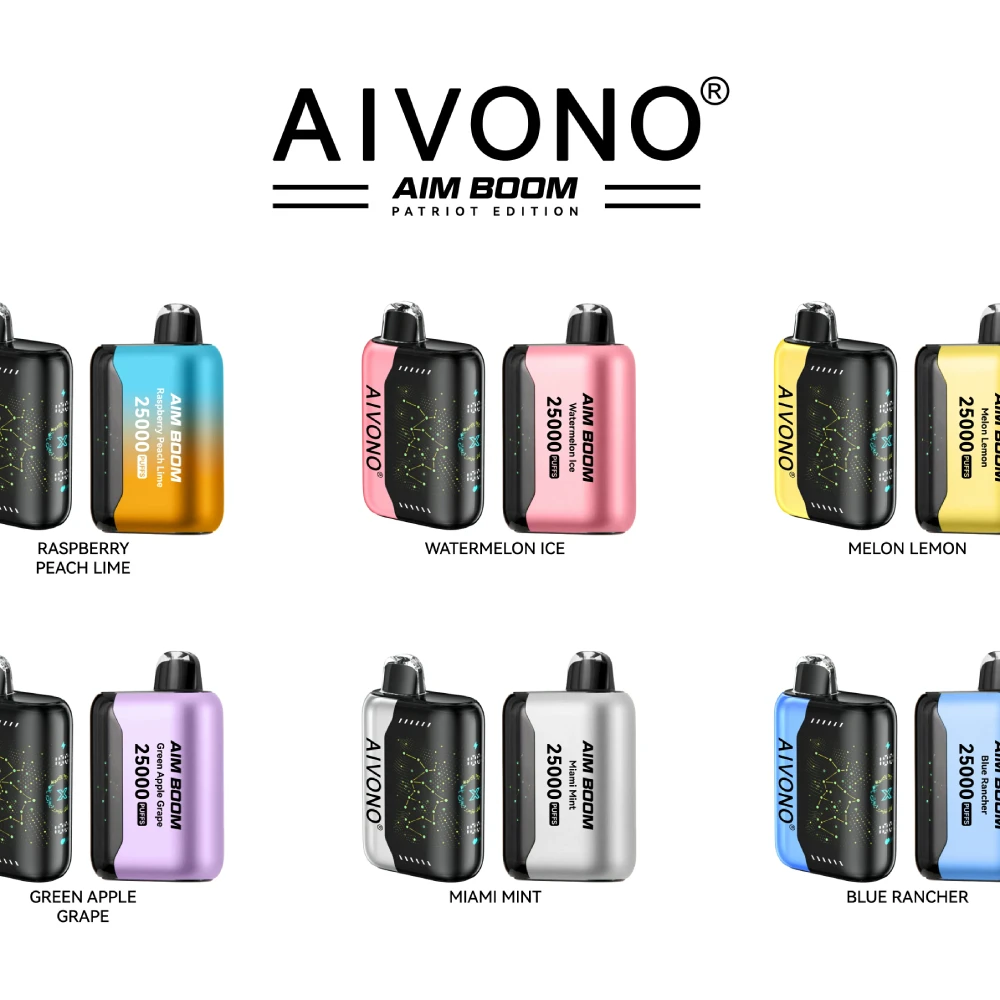 AIVONO AIM BOOM 25000 Puffs  Rechargeable Disposable Vapes