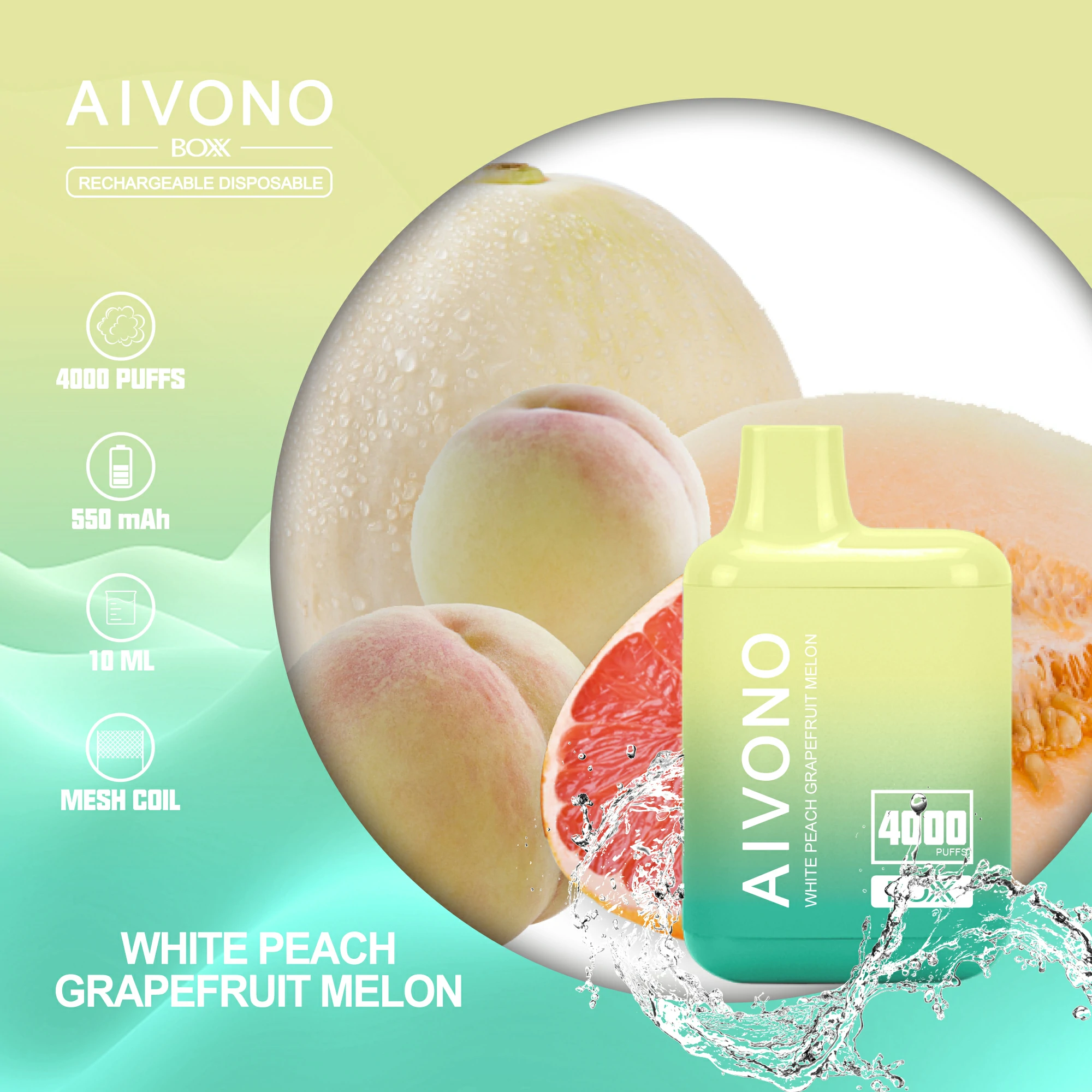 AIVONO AIM BOXX 4000 Puffs Bulk Buy Rechargeable Disposable Vapes Wholesale - Image 10