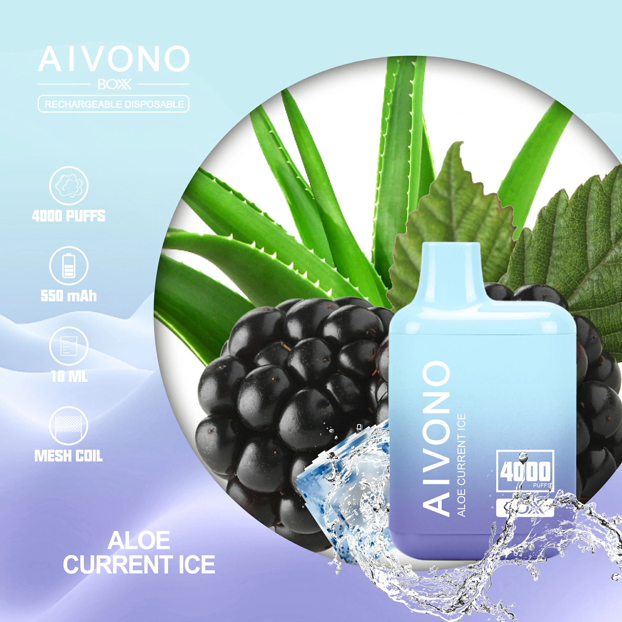 AIVONO AIM BOXX 4000 Puffs Bulk Buy Rechargeable Disposable Vapes Wholesale - Image 13