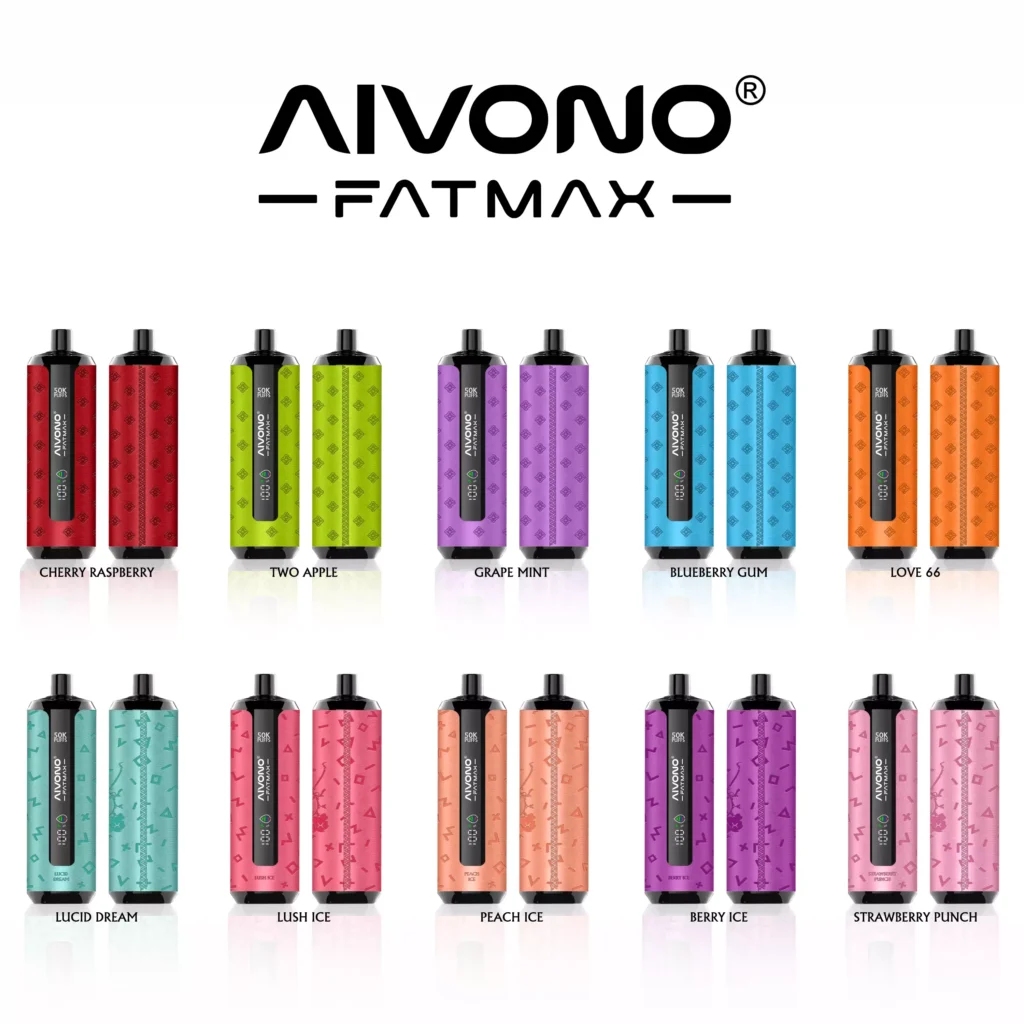 AIVONO AIM FATMAX 50000 Puffs Disposable Vapes 10 Tastes Wholesale 20 AIVONO AIM FATMAX 50,000 Puffs Disposable Vape - Rechargeable 800mAh USB-C Device with 30mL Prefilled Internal Reservoir | 10 Sensory Profiles | Premium Wholesale Distribution Options