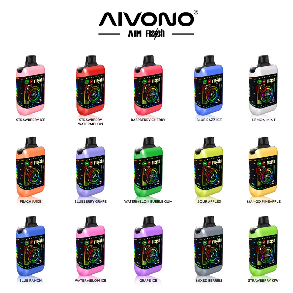 AIVONO AIM FLASH 35000 Puffs Dual Mesh  Rechargeable Disposable Vapes