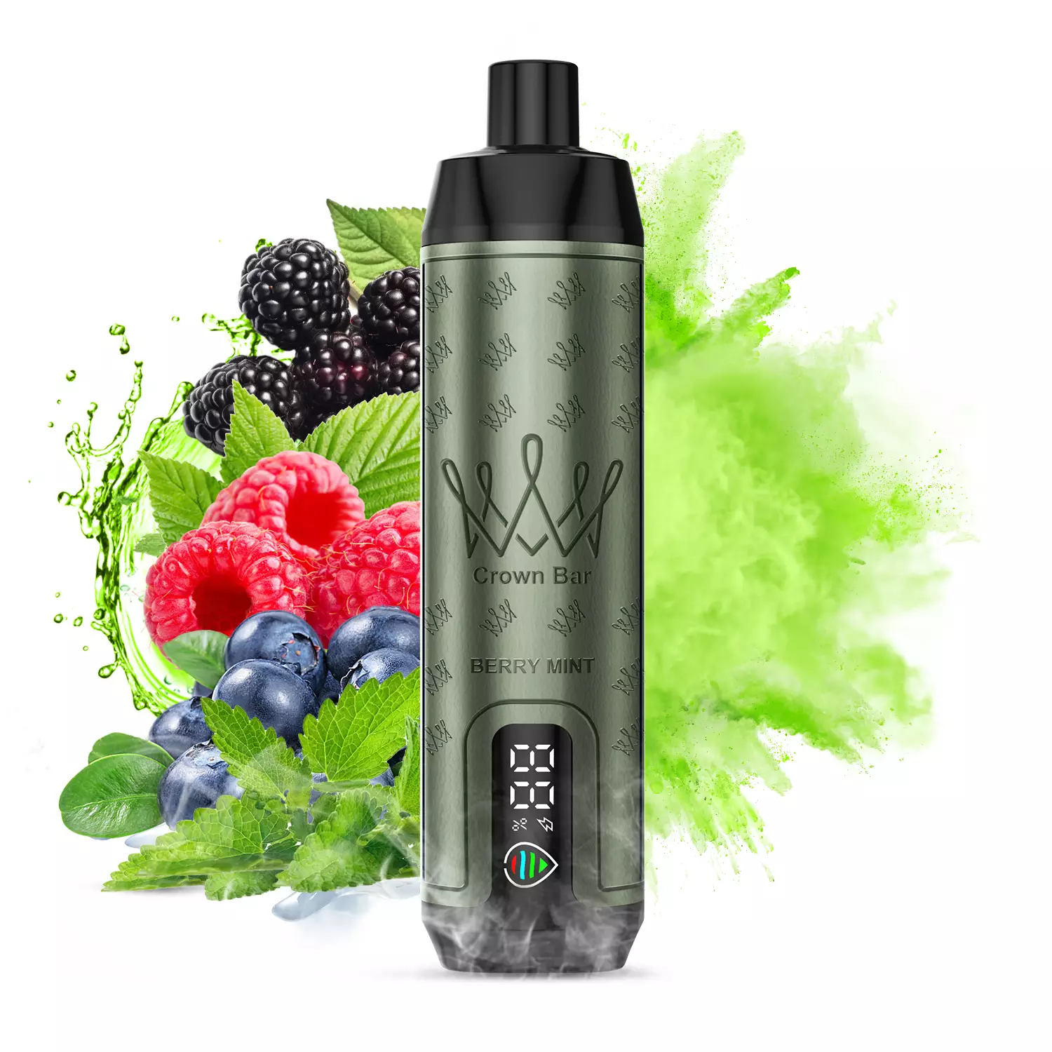 Al Fakhar Crown Bar 15000 Puffs DTL LED Display Bulk Buy Rechargeable Disposable Vapes Wholesale - Image 10