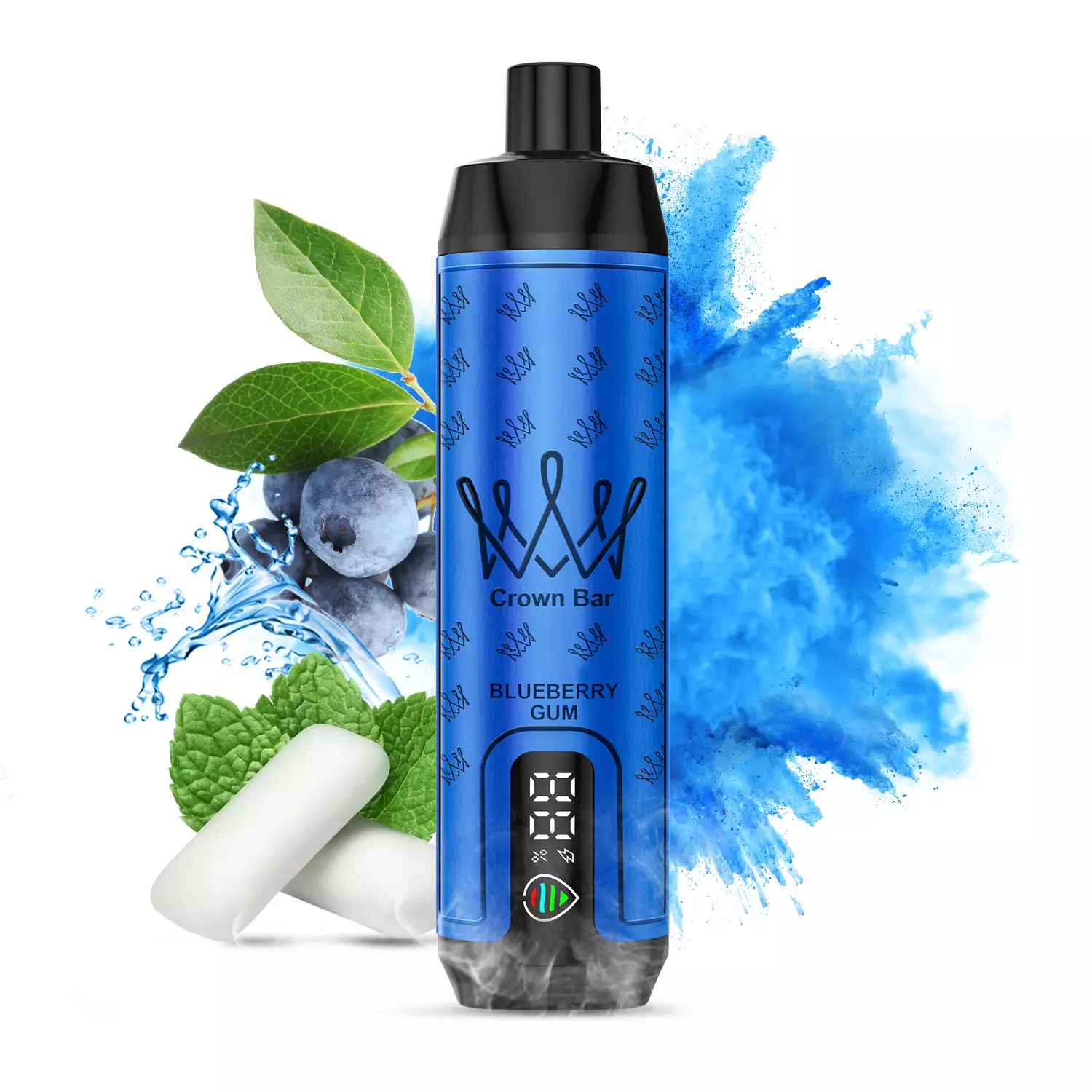 Al Fakhar Crown Bar 15000 Puffs DTL LED Display Bulk Buy Rechargeable Disposable Vapes Wholesale - Image 8