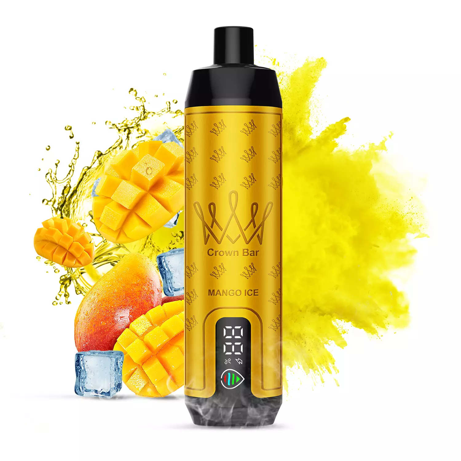 Al Fakhar Crown Bar 15000 Puffs DTL LED Display Bulk Buy Rechargeable Disposable Vapes Wholesale - Image 6