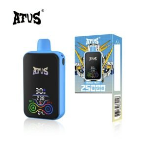 ATVS 25000 Puffs Dual Mesh Digitaal Scherm Oplaadbare Wegwerp Vapes