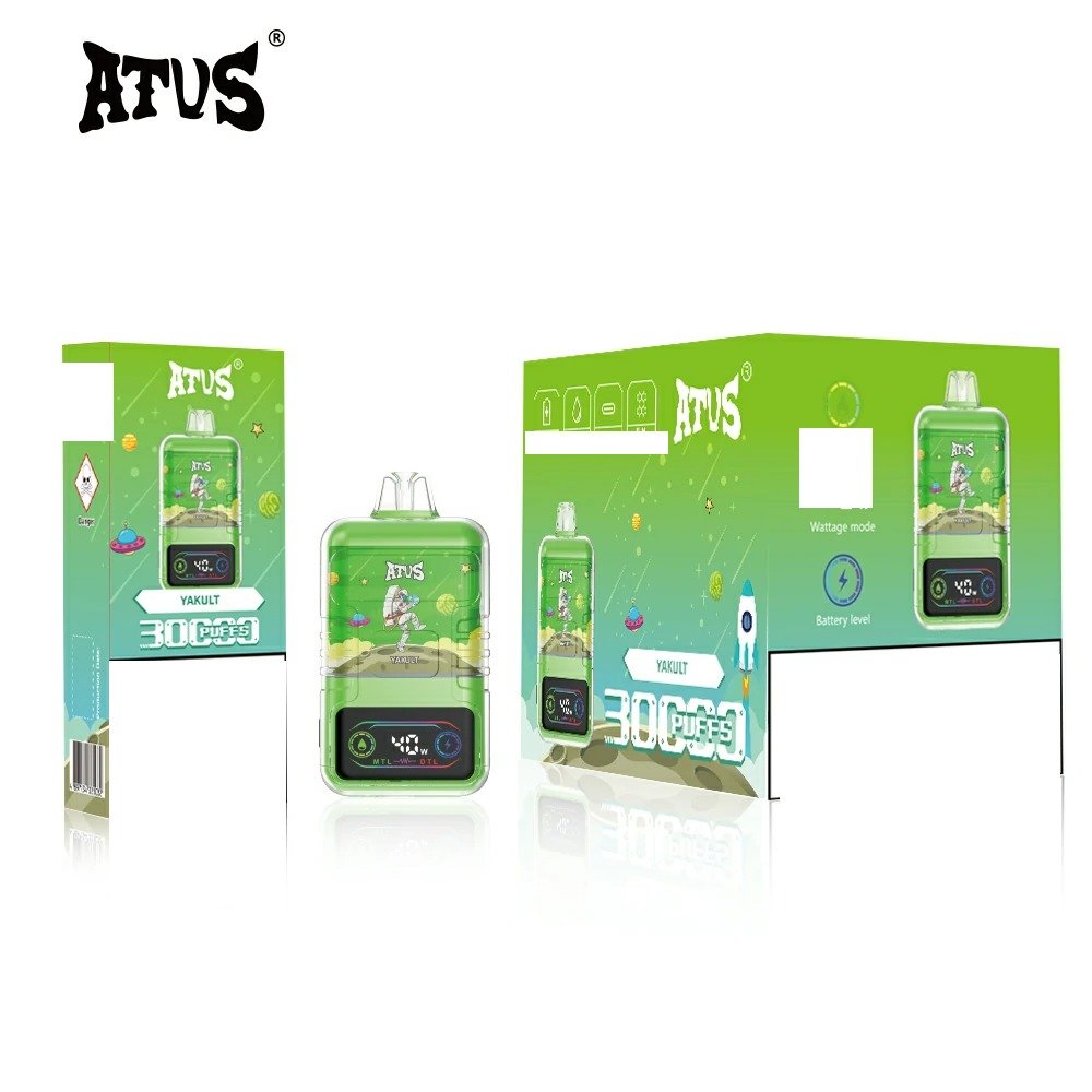 ATVS 30000 Puffs Dual Mesh Digital Screen  Rechargeable Disposable Vapes