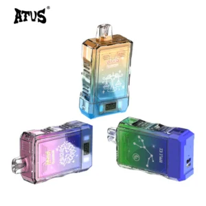 ATVS WARSHIP 18000 Puffs Digital Screen Dual Mesh  Rechargeable Disposable Vapes