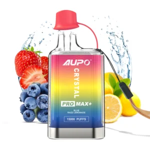 AUPO 15000 Puffs PRO MAX Crystal Dual Mesh  Rechargeable Disposable Vapes