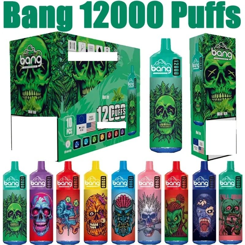BANG 12000 Puffs Bulk Buy Rechargeable Disposable Vapes Wholesale