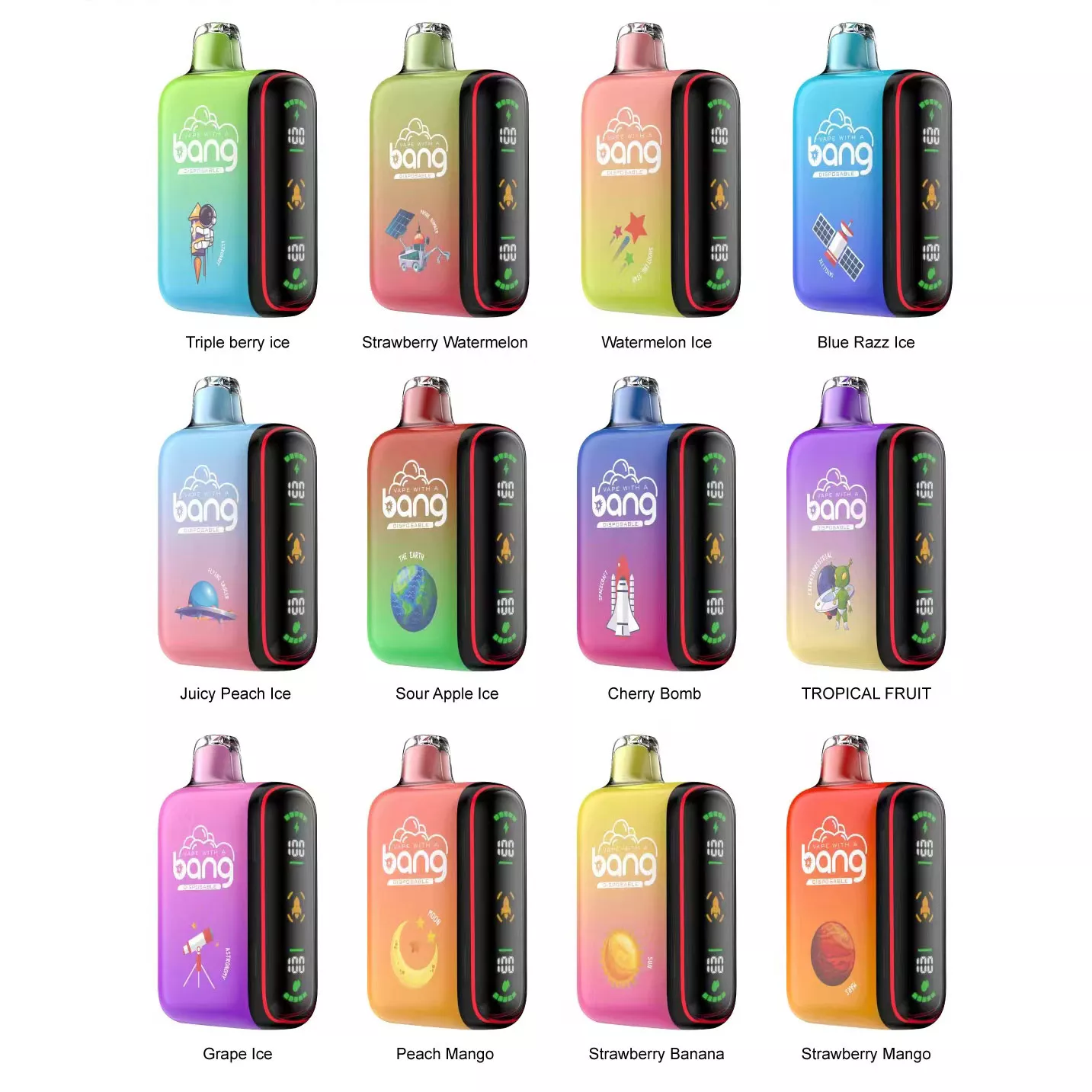 BANG 18000 Puffs Dual Mesh  Rechargeable Disposable Vapes