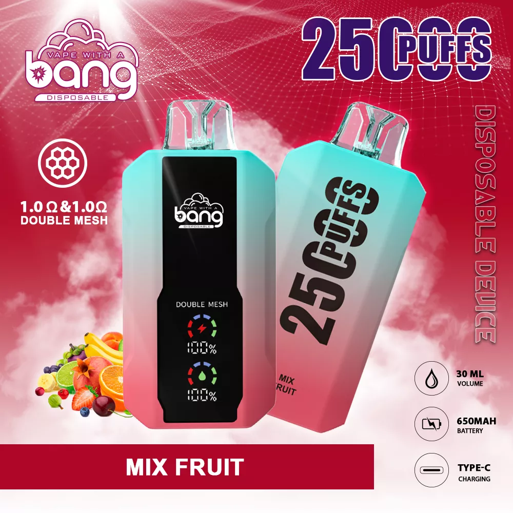 BANG 25000 Puffs Bulk Buy Rechargeable Disposable Vapes Wholesale - Image 5