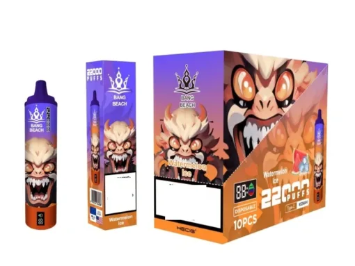 BANG BEACH 22000 Puffs Rechargeable Disposable Vape Wholesale Bulk Buy - Image 3