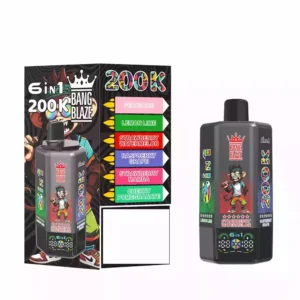 BANG BLAZE 200K DSK069 Disposable Vapes 200000 Puffs 6 In 1 Switchable Dual Mesh