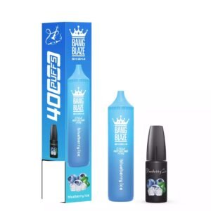 BANG BLAZE SHISHA 40000 Puffs DSK040 Uppladdningsbara 40K engångsvapor