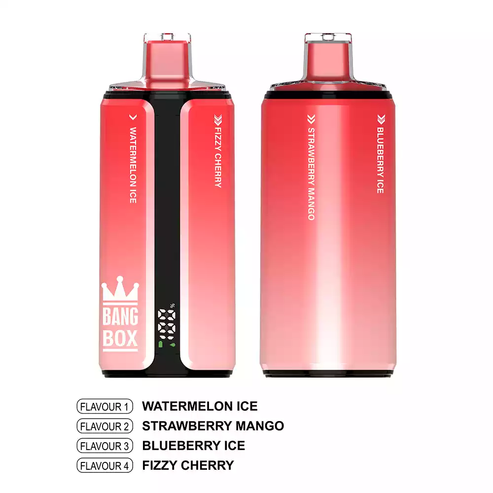 BANG BOX 160000 Puffs Disposable Vapes 160K   4 tastes Smart Digital Screen