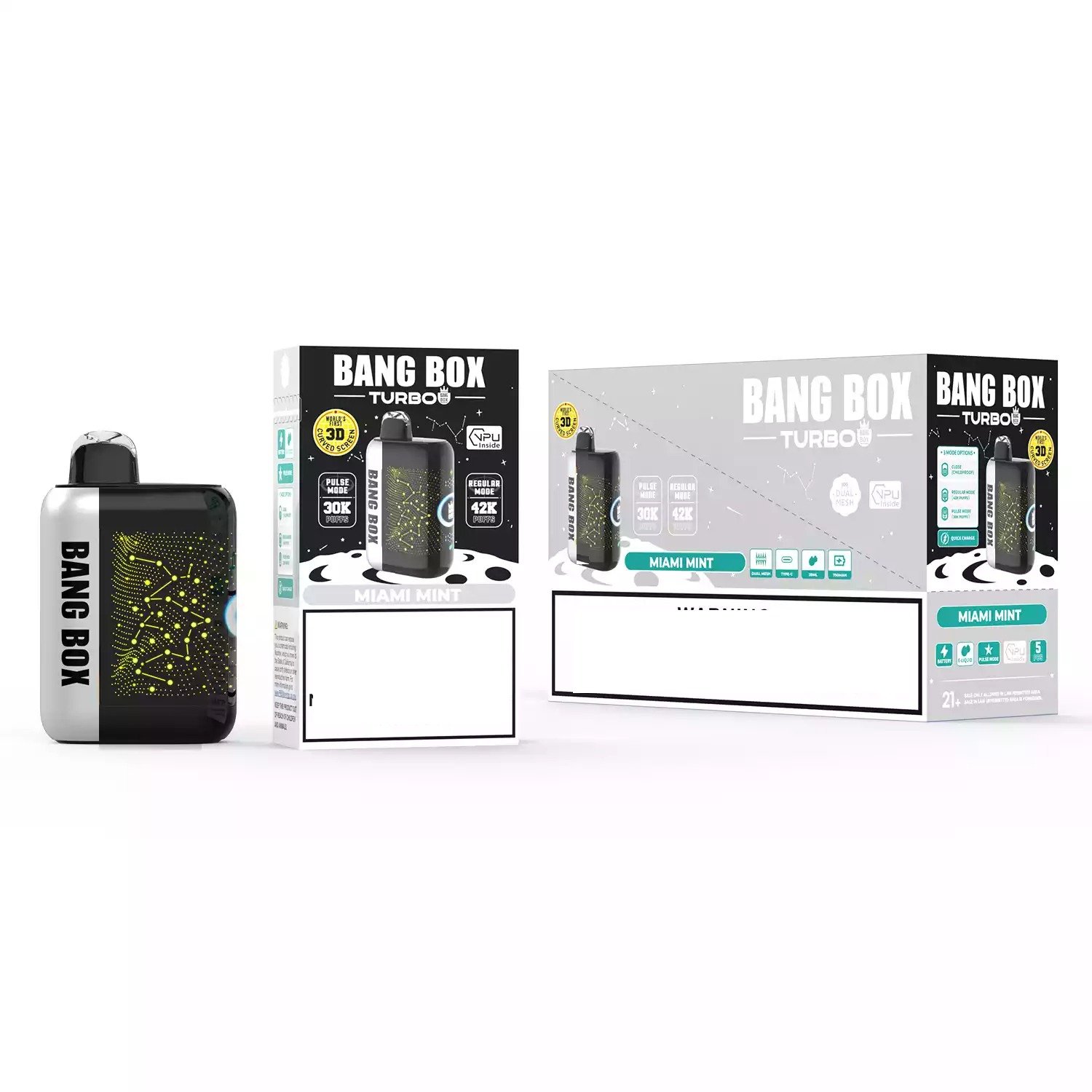 BANG BOX TURBO 42000 Puffs 3D Curved Display Bulk Buy Rechargeable Disposable Vapes Wholesale - Image 4