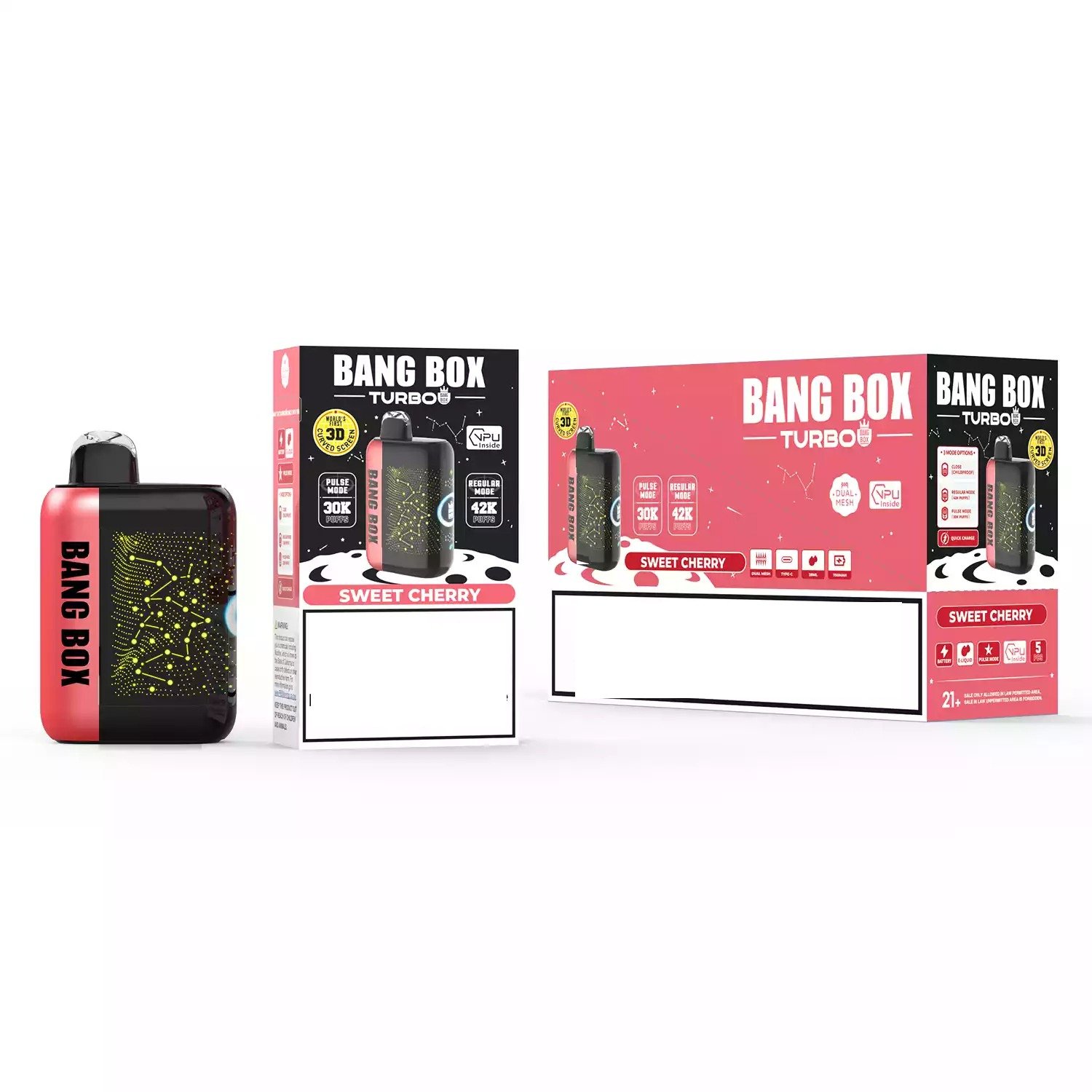 BANG BOX TURBO 42000 Puffs 3D Curved Display Bulk Buy Rechargeable Disposable Vapes Wholesale - Image 10