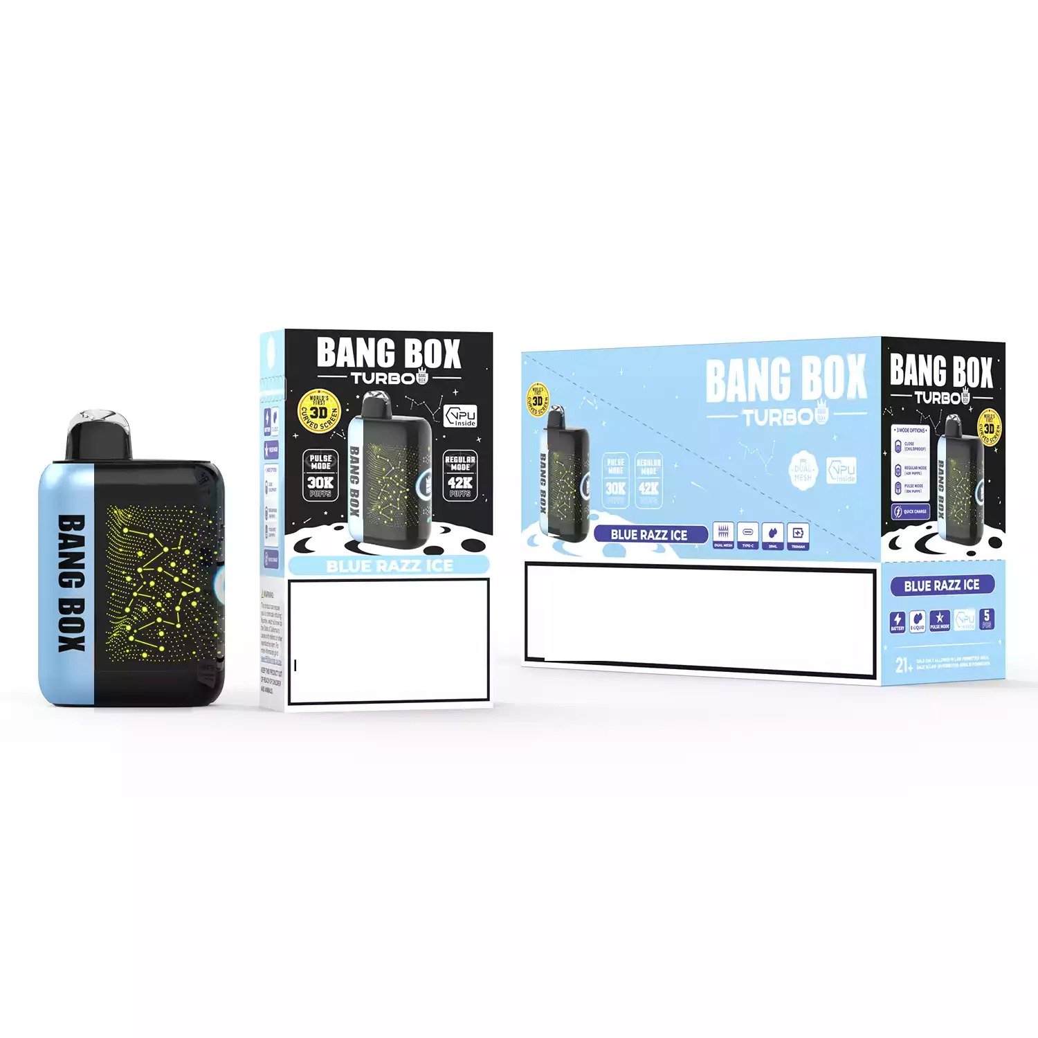 BANG BOX TURBO 42000 Puffs 3D Curved Display Bulk Buy Rechargeable Disposable Vapes Wholesale - Image 8