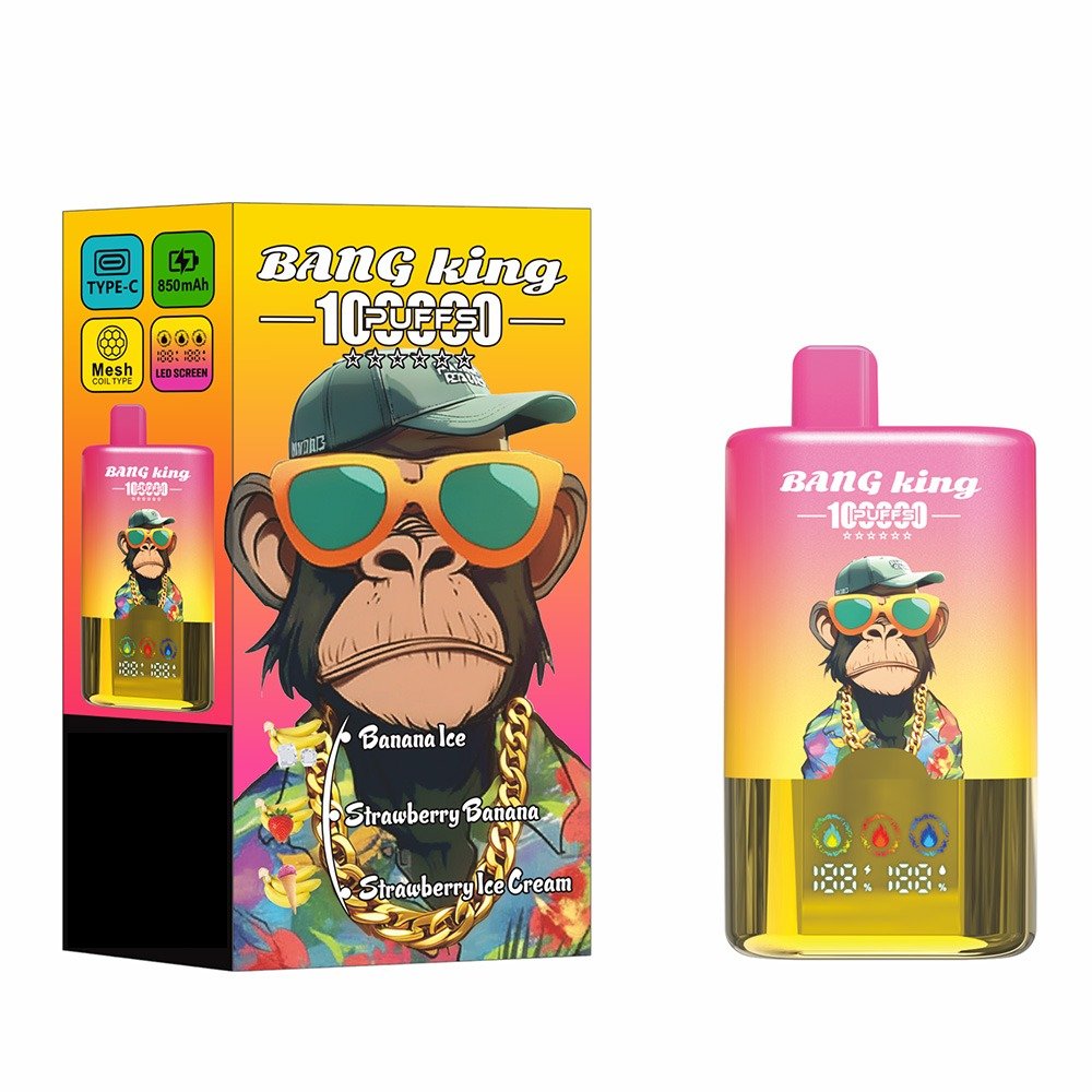 BANG KING 100000 Puffs DSK061 3-in-1 Disposable Vapes Wholesale Bulk Buy High Capacity 100K Puffs Mesh Coil - Image 3