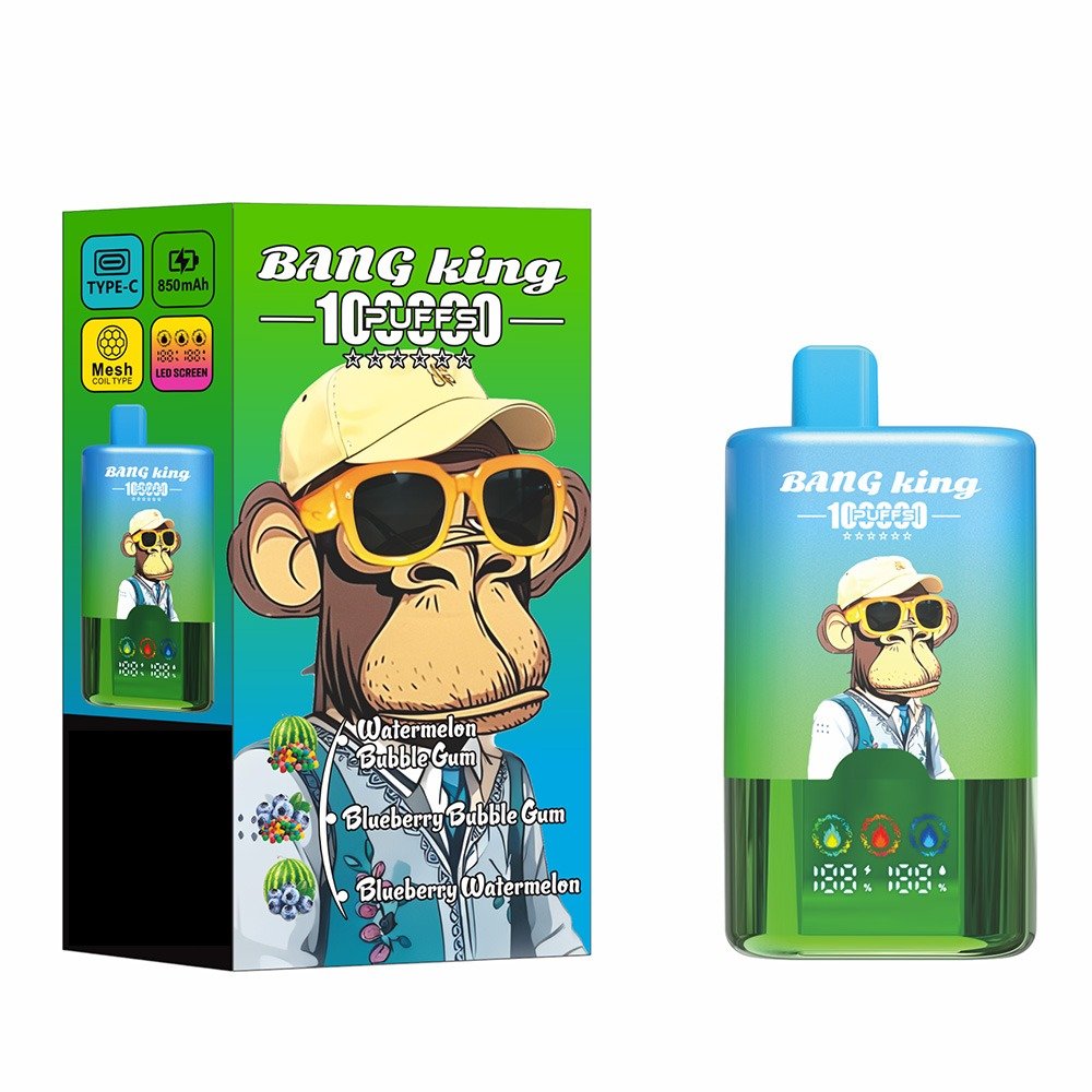 BANG KING 100000 Puffs DSK061 3-in-1 Disposable Vapes Wholesale Bulk Buy High Capacity 100K Puffs Mesh Coil - Image 2