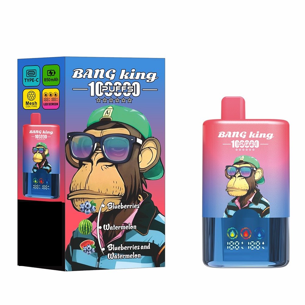 BANG KING 100000 Puffs DSK061 3-in-1 Disposable Vapes Wholesale Bulk Buy High Capacity 100K Puffs Mesh Coil - Image 4