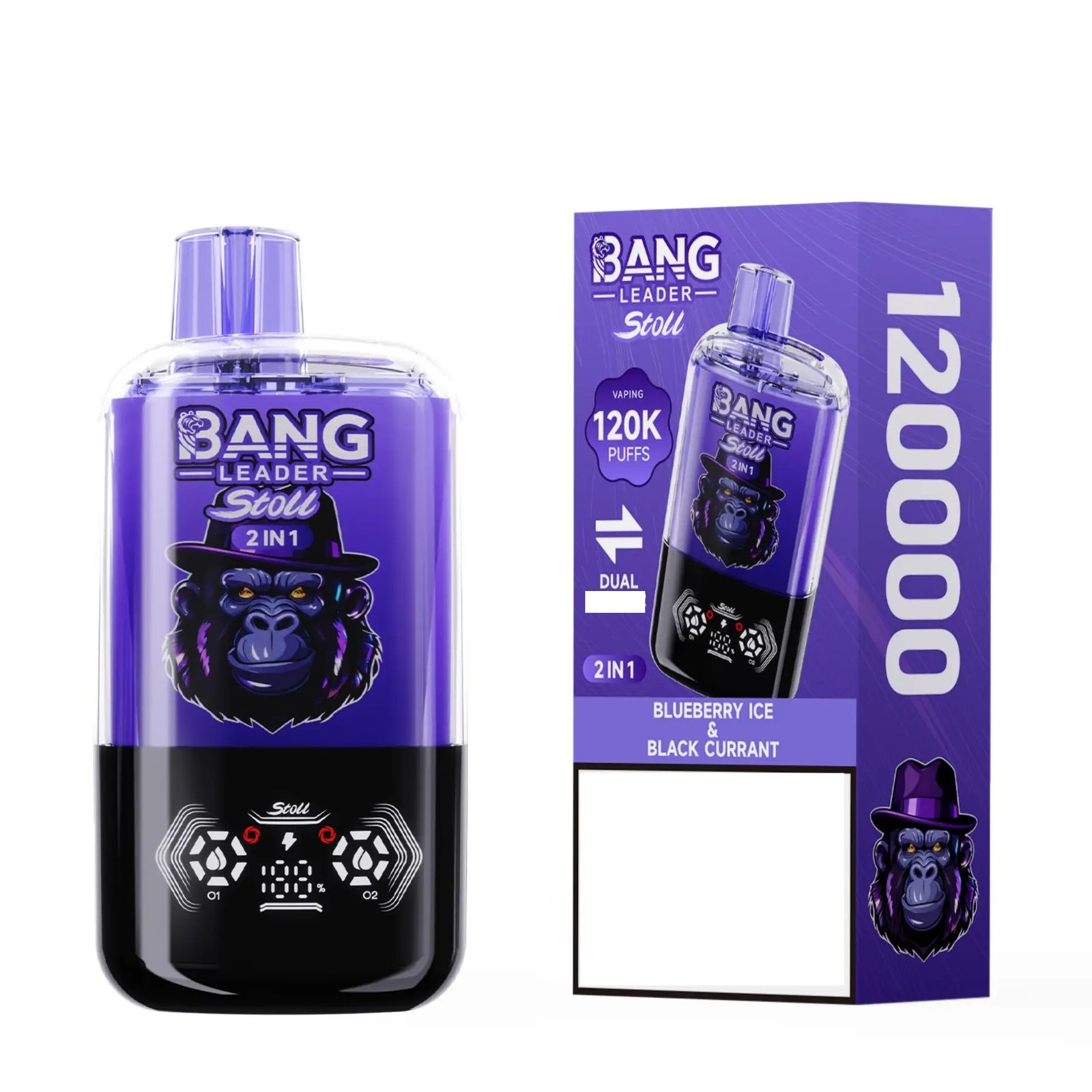 BANG LEADER STOLL 120000 Puffs Rechargeable Disposable Vape 120K Dual Taste Bulk Buy Wholesale - Image 10