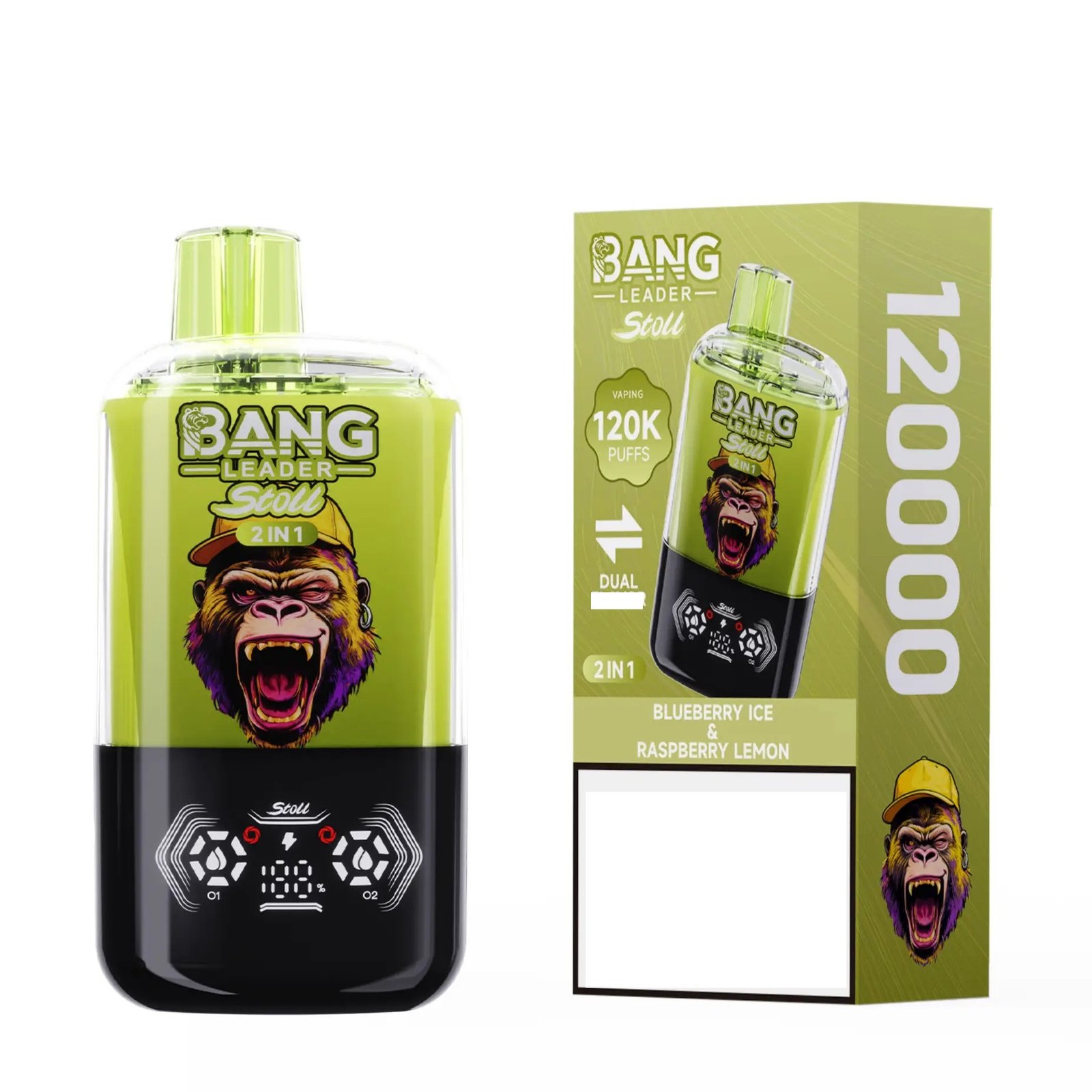 BANG LEADER STOLL 120000 Puffs Rechargeable Disposable Vape 120K Dual Taste Bulk Buy Wholesale - Image 6