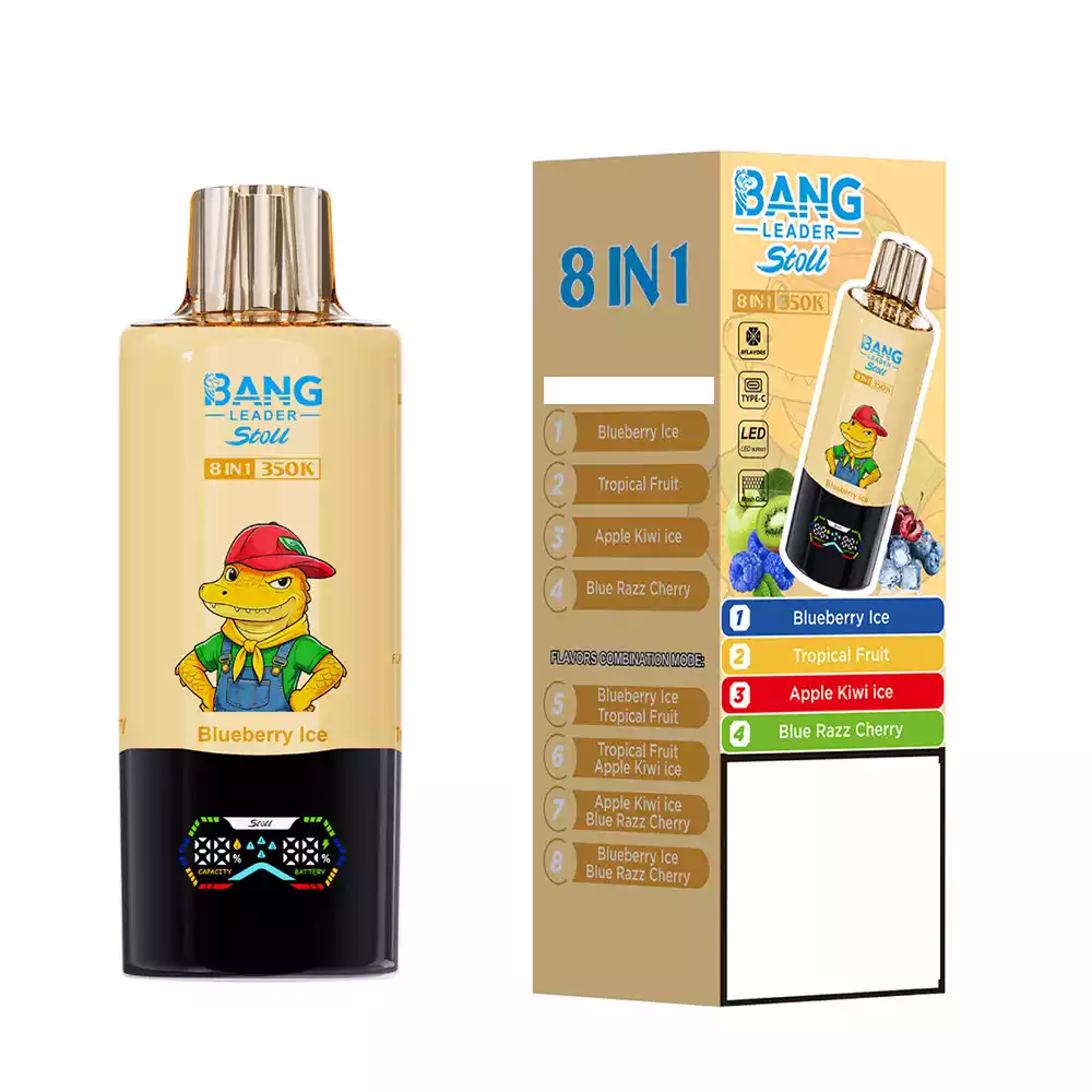 BANG LEADER Stoll 350000 Puffs Multi Rotation 8 Taste 350K Disposable Vapes Wholesale Bulk Buy - Image 11