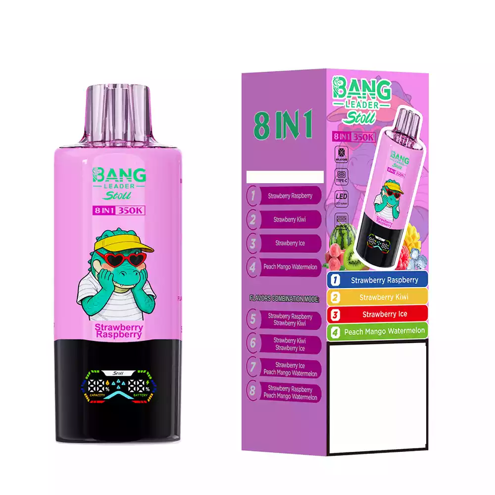 BANG LEADER Stoll 350000 Puffs Multi Rotation 8 Taste 350K Disposable Vapes Wholesale Bulk Buy - Image 10
