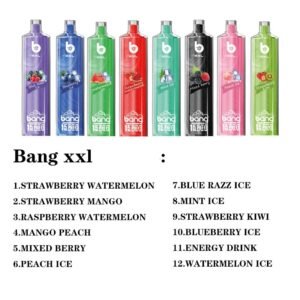 BANG XXL NT15000 Puffs  Rechargeable Disposable Vapes