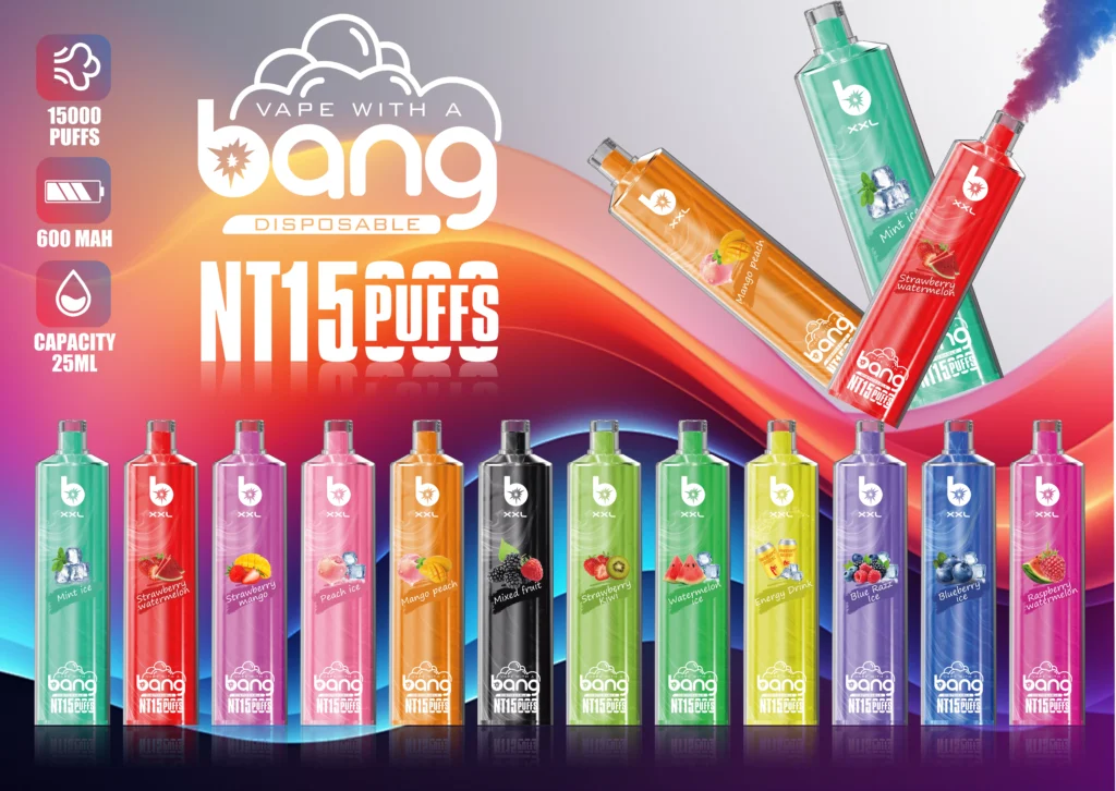 BANG XXL NT15000 Puffs Bulk Buy Rechargeable Disposable Vapes Wholesale 8 BANG XXL NT15000 Puffs 0% 2% 3% 5% Low Strength Bulk Buy Rechargeable Disposable Vapes Pen Wholesale