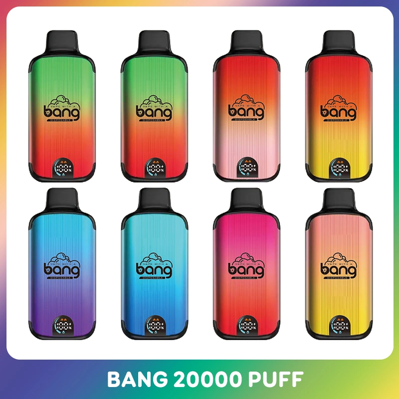 BANG Vape 20000 Puffs Dual Mesh LED Display Rechargeable Bulk Buy Disposable Vape Wholesale