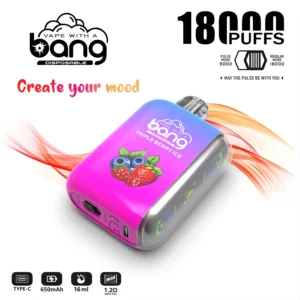 Bang Box Vape Rocket 18000 Puffs LED Display Screen Disposable Vapes