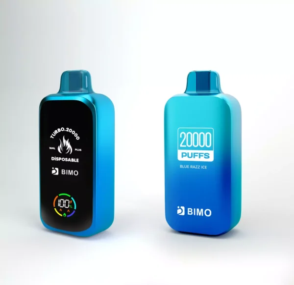 BIMO TURBO 20000 Puffs Full Screen Bulk Buy Rechargeable Disposable Vapes Wholesale - Image 10