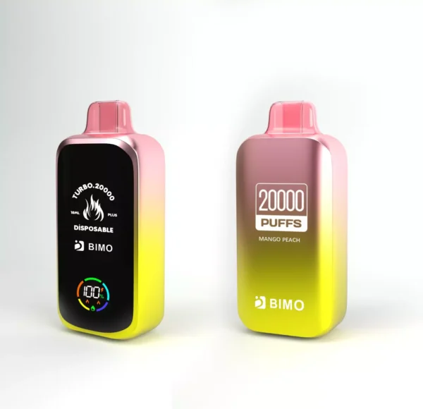 BIMO TURBO 20000 Puffs Full Screen Bulk Buy Rechargeable Disposable Vapes Wholesale - Image 4