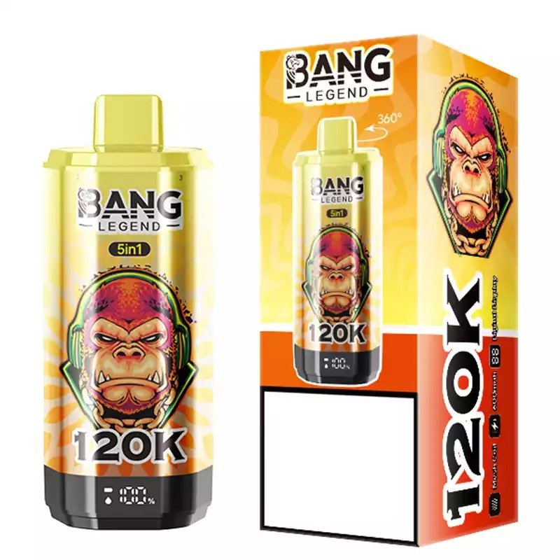 BANG LEGEND 120000 Puffs 5-IN-1 DSK60 Bulk Buy Rechargeable Disposable Vapes Wholesale