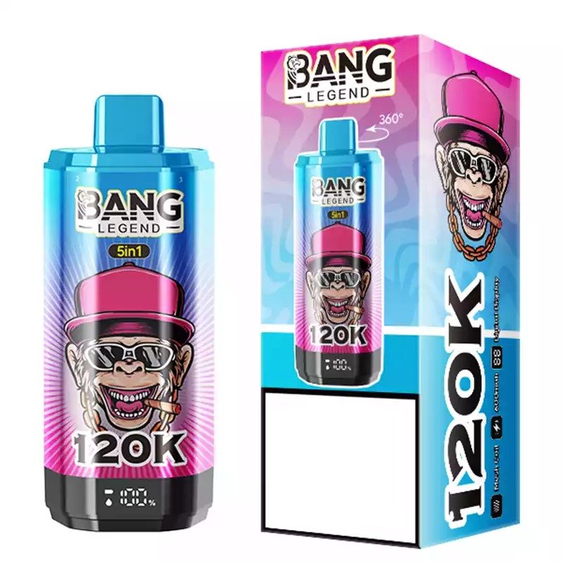BANG LEGEND 120000 Puffs 5-IN-1 DSK60 Bulk Buy Rechargeable Disposable Vapes Wholesale - Image 2