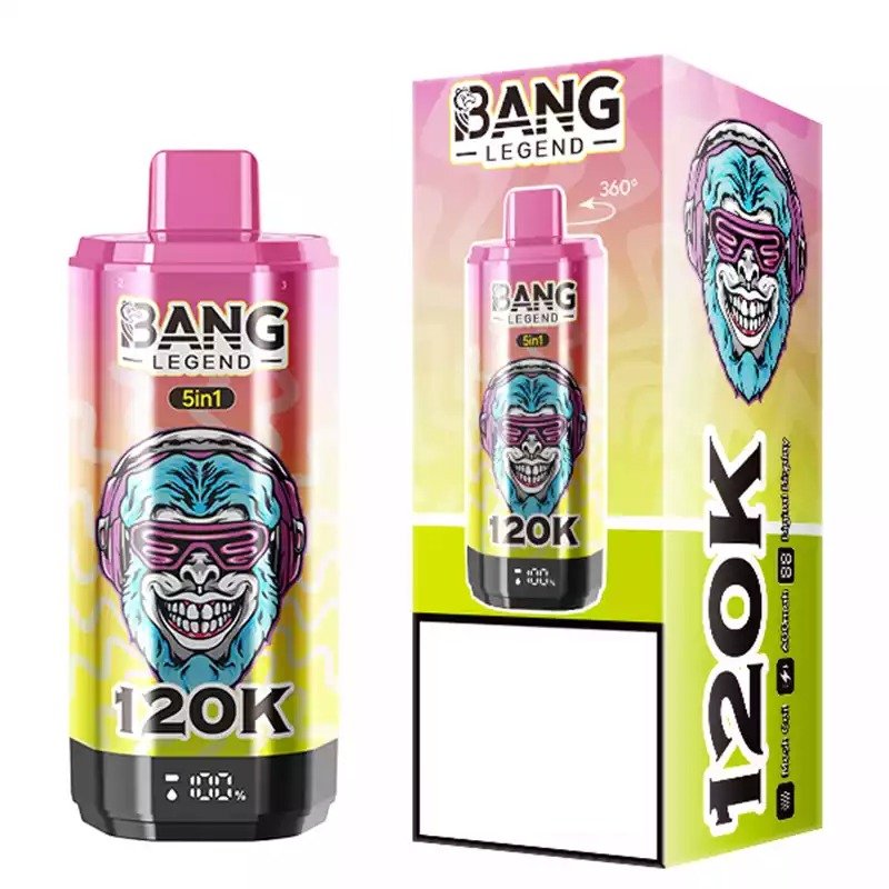 BANG LEGEND 120000 Puffs 5-IN-1 DSK60 Bulk Buy Rechargeable Disposable Vapes Wholesale - Image 11