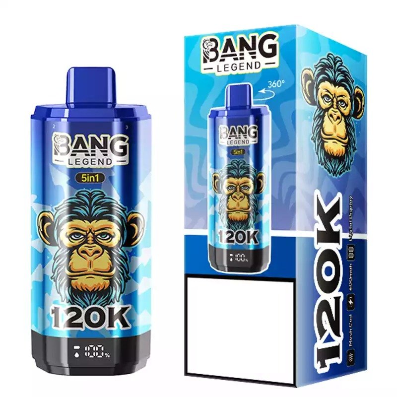 BANG LEGEND 120000 Puffs 5-IN-1 DSK60 Bulk Buy Rechargeable Disposable Vapes Wholesale - Image 6