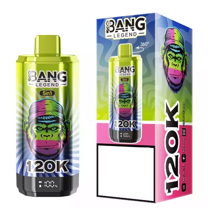 BANG LEGEND 120000 Puffs 5-IN-1 DSK60 Bulk Buy Rechargeable Disposable Vapes Wholesale - Image 5
