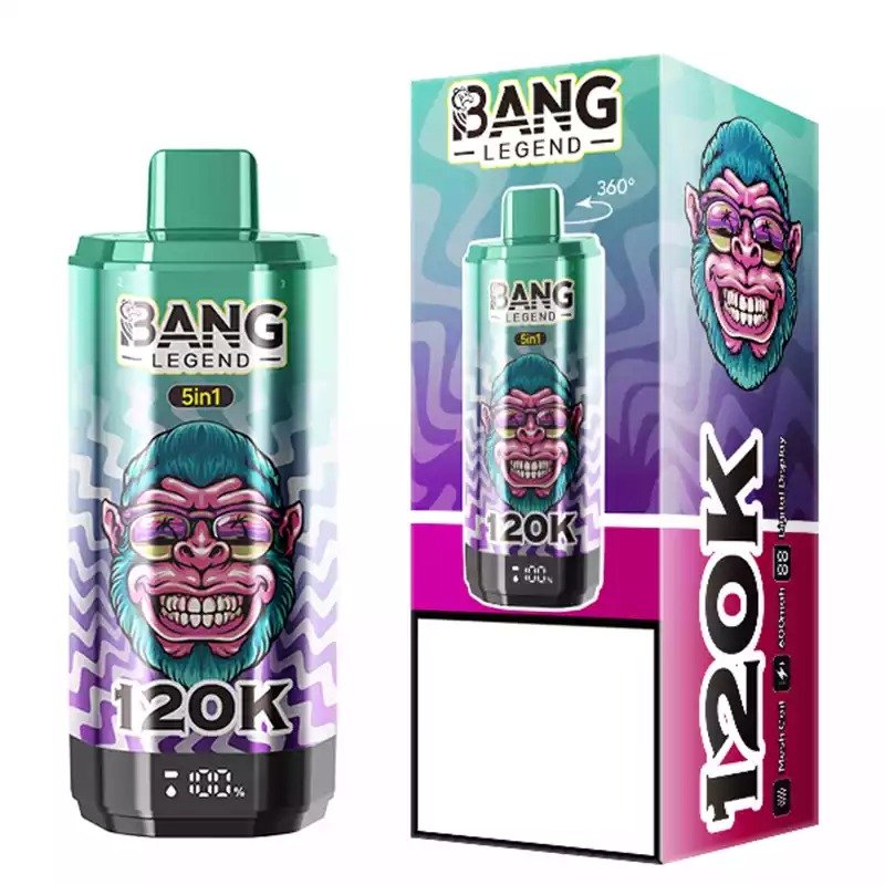 BANG LEGEND 120000 Puffs 5-IN-1 DSK60 Bulk Buy Rechargeable Disposable Vapes Wholesale - Image 4