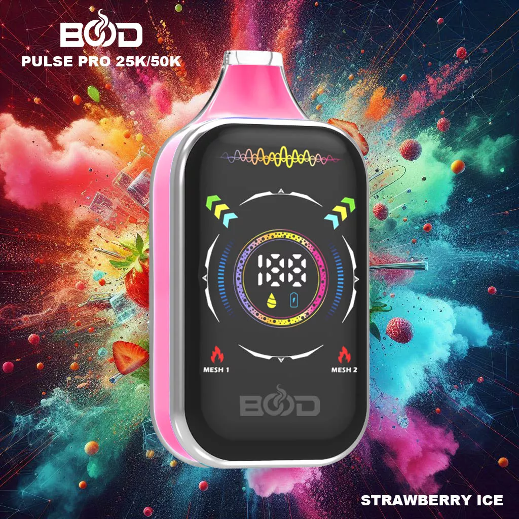 BOOD Pulse Pro 50000 Puffs Dual Mesh Full Display Bulk Buy Rechargeable Disposable Vapes Wholesale - Image 5