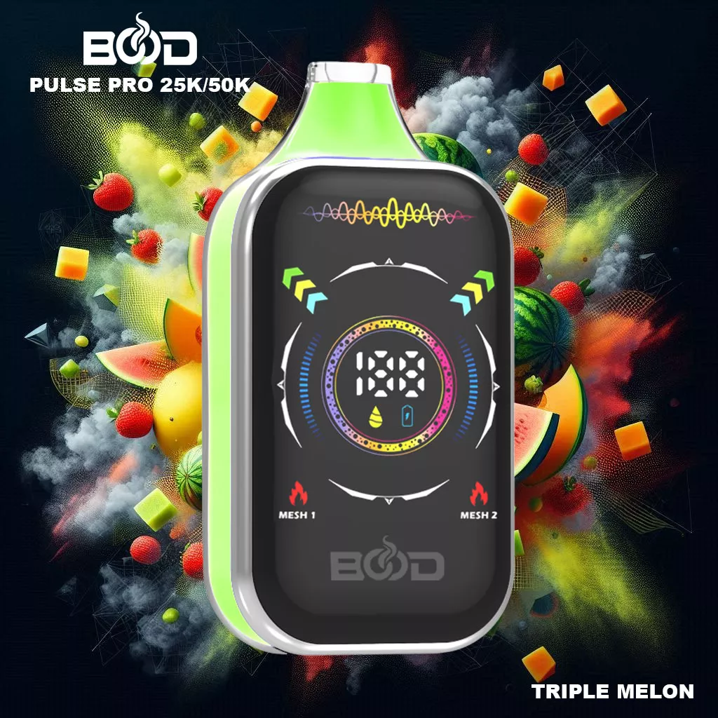 BOOD Pulse Pro 50000 Puffs Dual Mesh Full Display Bulk Buy Rechargeable Disposable Vapes Wholesale - Image 3