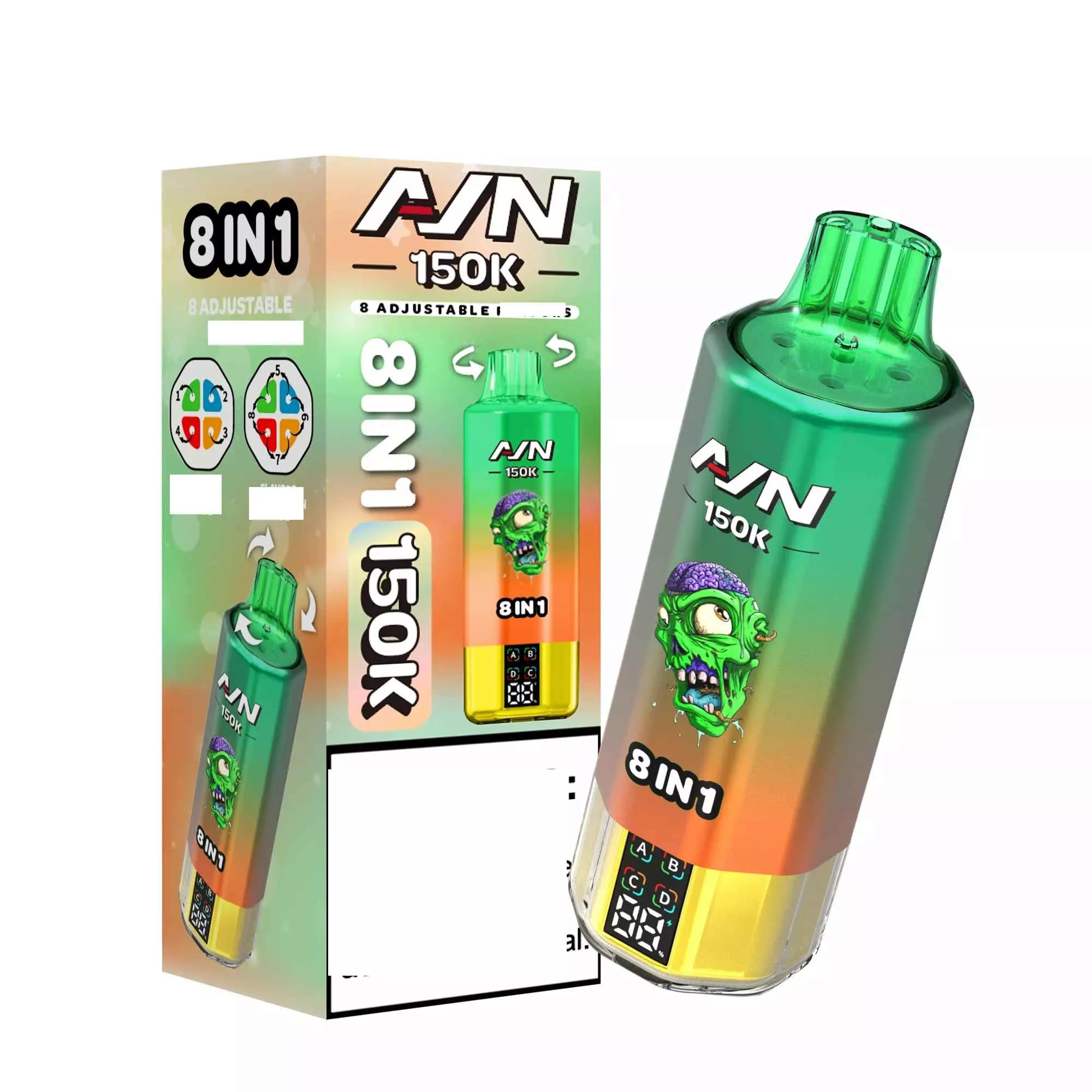 AIVONO AIM AVN 150K Disposable Vapes 8-IN-1 Tastes 150000 Puffs