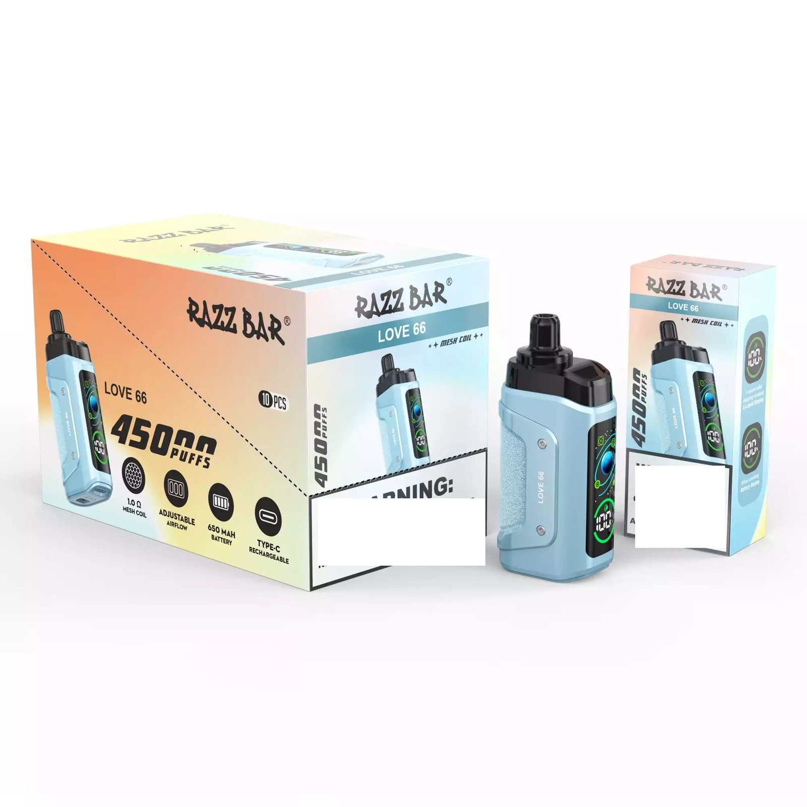 Bulk Wholesale Premium Quality Razz Bar 45000 Puff Authentic Disposable Vape Low Nicotine