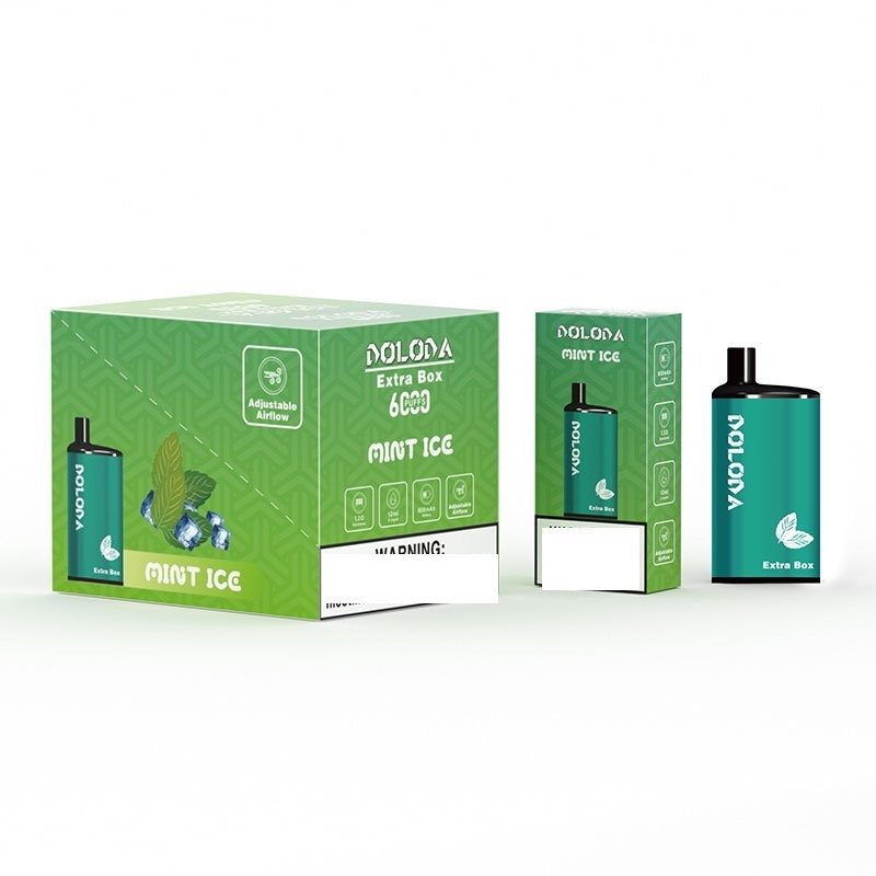 DOLODA Extra Box 6000 Puffs 2% 5% Rechargeable Disposable Vape