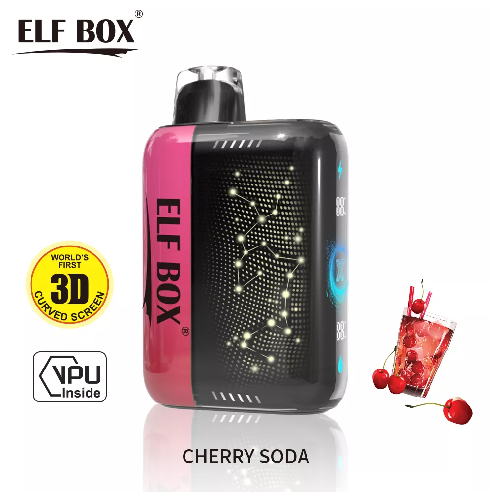 ELF BOX PULSE X 25000 Puffs Bulk Buy D Curved LED Screen Rechargeable Disposable Vapes Wholesale - Image 5