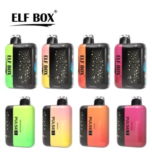 ELF BOX PULSE X 25000 Puffs D Curved LED Screen Rechargeable Disposable Vapes