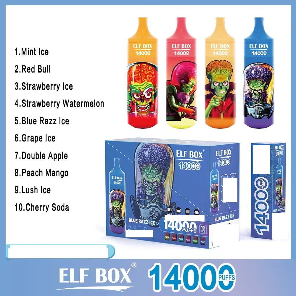 ELF BOX RGB14000 Puff Rechargeable Disposable Vape Wholesale - Image 2