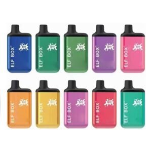 ELF BOX 5500 Disposable Vape 5500 Puffs Authentic E Cigarette Pen
